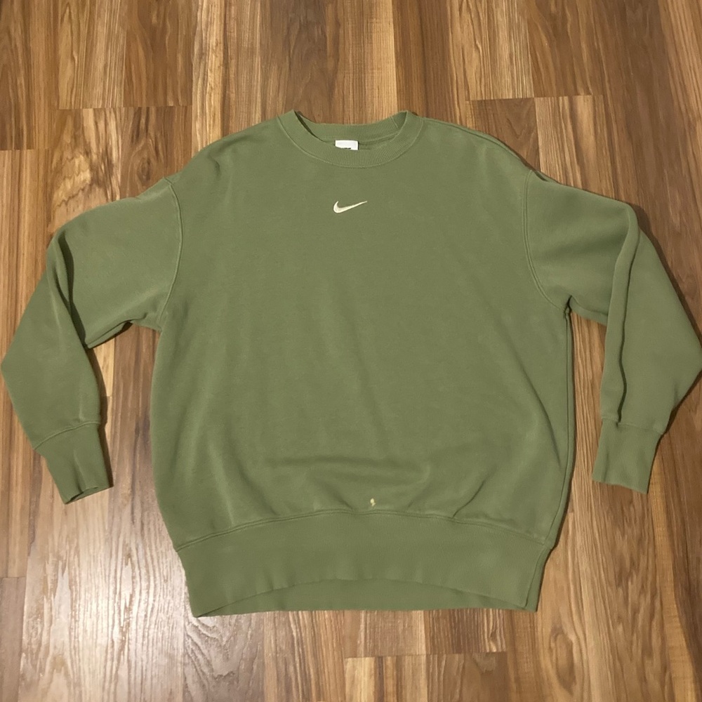 Sage green crewneck